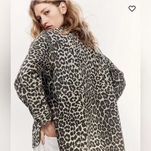 H&M // PULLOVER TWILL BLOUSE // Small